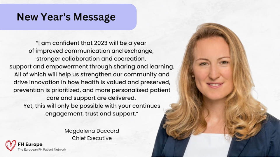 Chief Executive’s message for 2023