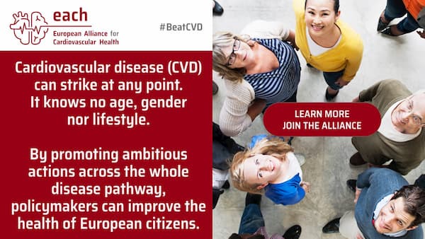 European organisations join forces to shine spotlight on cardiovascular health